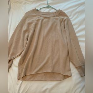 Tan sweatshirt